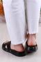 Elis 1005 Comfortable Cross Banded Orthopedic Women's Slippers - 4