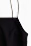 Strappy jersey top