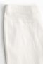 Linen-blend tailored trousers - 2
