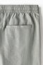 Regular Fit Linen-blend shorts - 3