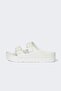 Women's High Sole Double Banded Eva Slippers C0701Ax25Sm - 2