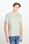Regular Fit Crew Neck Mint Green Men's T-Shirt L60Ufq303