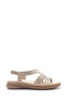 Inci Kori 5Fx Nude Women's Flat Sandals - 2