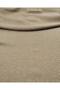 Brown Ecru Thin Striped Interlock Knitted (Width 120 cm X Length 200 cm) - 3