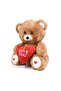 Romantic 145 Valentine Gift: Plush Teddy Bear in a Premium Box with Heart (I Love You) Written - 3