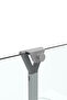 2-Shelf Height Adjustable Oval Bathroom Shelf - White - 4