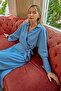 Blue Balloon Skirt Bamboo Set - 4