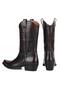 Claret Red Men's Cowboy Boots - 4