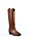 Women's Cowboy Boots Brown Leather (Parma) - 2