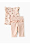 Baby Girl Bunny Print Tunic and Leggings Set - 2