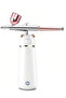 Cute Bear Shaped Airbrush Sprayer Kit, 0.3mm Fluid Tip, 2 Adjustable Gears for Doodling - 5