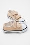 Kids Unisex Beige Comfortable Fit Velcro Sneakers - 3