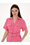 Pink Linen Jumpsuit 50301204-Vr041 - 2