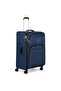 Sky Max 2.0 79.5cm Softcase 4 Double Wheel Expandable Check-In Luggage Trolley Blue - 4