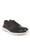 Dericlub Men's Lace-Up Comfort Casual Shoes Real Leather Fr 242010 Black - 5