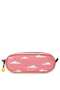Back To School 2023 Top Zip Opening Pencil Case Two Compartment Pink Printing