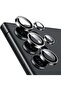 Camera Lens Protector for Samsung Galaxy S24 Ultra, Scratch-Resistant, 1 Set (Black)