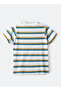 Nautical Striped Cotton Tee for Boys - 2