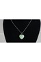 Heart Cut Jade Natural Stone Pendant-(Shipped with Box) - 3