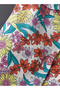 Tropical Floral Viscose Sleeveless Top for Infant Girls - 4
