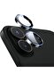2 Pack Camera Lens Protector for iPhone 16/16 Plus, Scratch-Resistant Armorite HD Glass (Black)