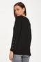 Round Neck Sleeve Snap Blouse 234-1720 - 5