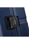 Stone 82cm Hardcase 4 Double Wheel Check-in Lugggae Trolley Navy - 7