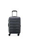 Citadel 54cm Expandable 4 Double Wheel Cabin Luggage Trolley - Anthracite Black