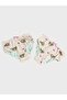 Girl's 100% Cotton Baby Bear Patterned 2-Piece Slip Panties
