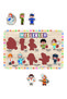 Professions - Jobs Group Wooden Set of 2, Educational Puzzle - 2