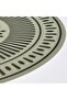 TUVIRIS Place mat, grey-green/patterned plastic, 37 cm - 2