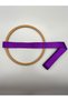 Purple Satin Ribbon 4 cm 10 Meters Wide Satin, Rose Bouquet-Decoration-Decor-Bundle Ribbons - 2