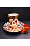 Viola Porcelain Hand Painted 2-Piece Coffee Cup Set - 5