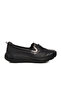 0024 Z Black Genuine Leather Women's Casual Shoes