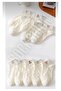 جوارب طويلة منقوشة محبوكة عكسية مكونة من 5 قطع