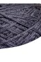 Black Swan. 50% Bamboo 50%Cotton Black Interspersed with Black Glitter Mix Design Hand Knitting Rope - 4