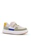 Milan Boy's Double Velcro Genuine Leather Beige Color Casual Shoes