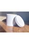 BEYAZ SİLİNDİR ÇAP 21 CM - 2