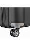 Recycled Clavel 55Cm Expandable 4 Double wheel Cabin Luggage Trolley Black - 5