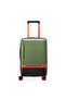 Jh001A 69 cm Hardcase 4 Double Wheel Expandable Check-In Luggage Trolley Green
