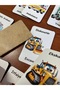 Tools Wooden Memory Matching Cards 12 Vehicles 24 Cards Turkish - English Memory Game - 6