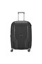 Recycled Clavel 55Cm Expandable 4 Double wheel Cabin Luggage Trolley Black