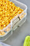 Practical 2 Tiers Storage Container Refrigerator Organizer Multi-Purpose Storage Container - 6
