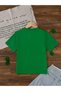 Girl-Boy Green Tiger Printed T-Shirt - 2