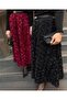 Women's 3D Rose Pattern Long Skirt - 2