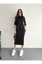 Slitted Garnish Soft Texture Modal Fabric Skirt Suit - 8