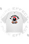 Unisex Oversize a Bathing Ape Pirate Printed Boxy Fit Thick Fabric (240Gsm) T-Shirt
