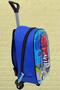 Kindergarten Nursery Wheeled Dinosaur Character 5D Embossed 2-6 Years Old Backpack and School Bag Years Old - 5