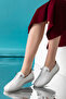 Angers Genuine Leather White Women's Leather Ballerinas - 5