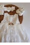 (5 Pieces) Baby Girl Newborn 0 4 Months Wedding Dress Princess Dress Mevlütluk Set Mevlüt Dress - 4